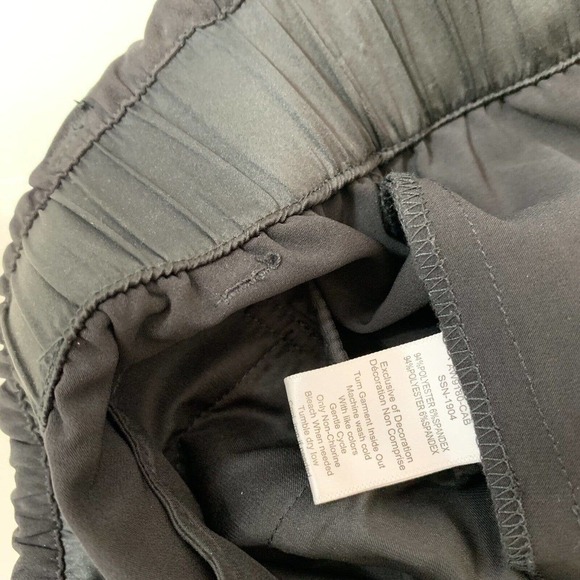 ATM Anthony Thomas Melillo Womens XS Pants Micro Twill Pull On Solid Black $295 - Picture 8 of 9